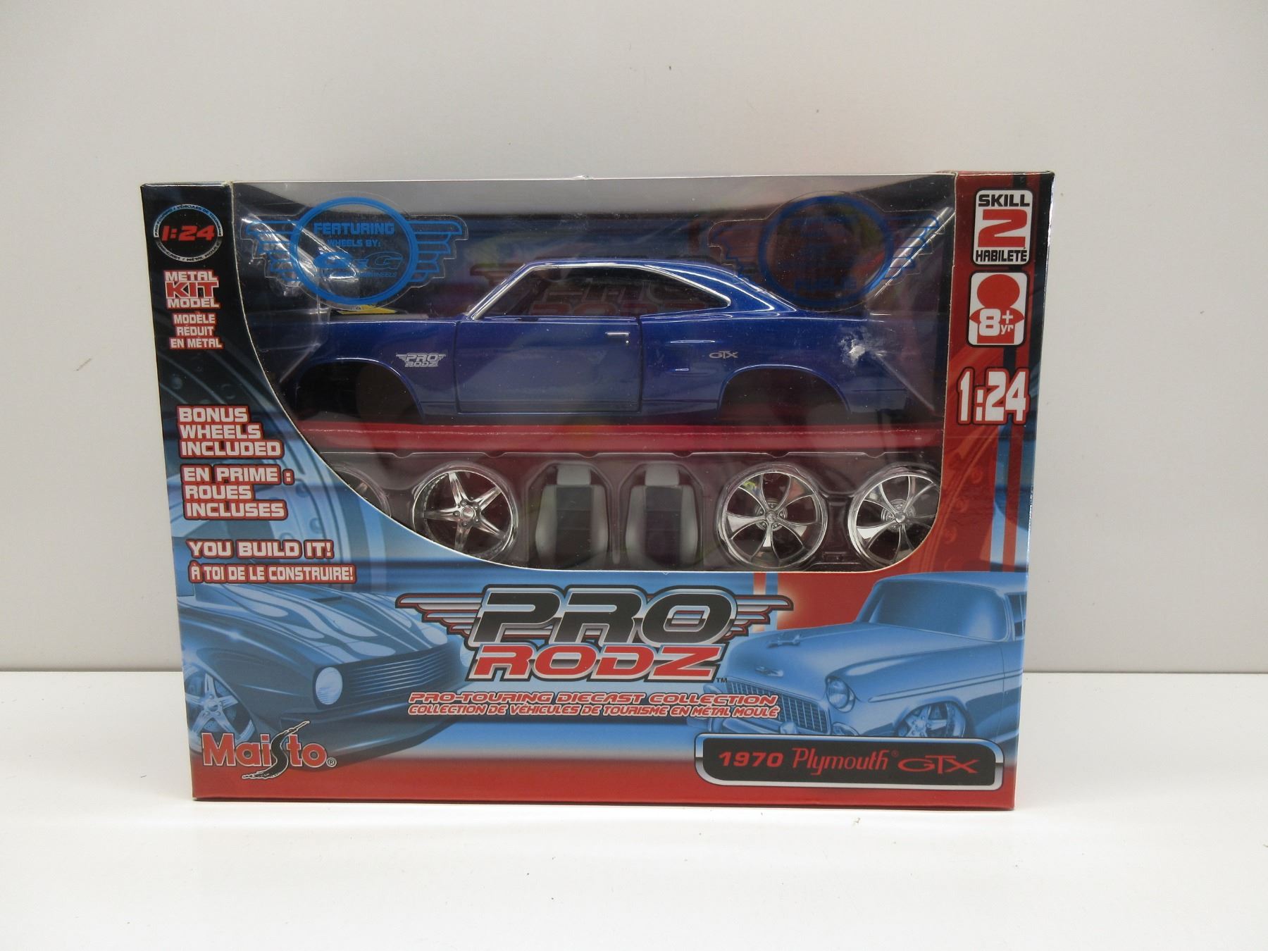 Pro Rods Diecast 1:24 Pro Rodz Diecast Model 1970 Plymouth GTX