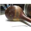 Image 2 : 3 Vintage Golf Clubs & Cliff Bag