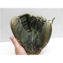 Black Leather Baseball Glove