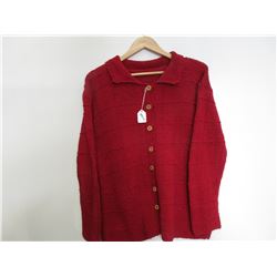 Wool Button up Sweater