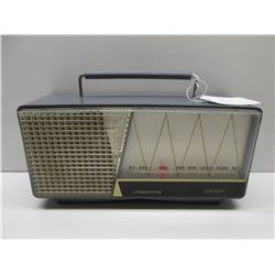 Working Blue Holiday Transistor AM Radio