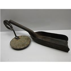Wood Stove Top Center with Handle & Coal Shovel