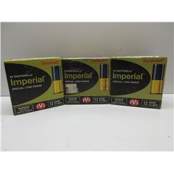 3 Full Boxes of CIL 12 gauge 2 3/4" #4 shot