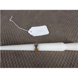 14KT Gold Ring with Blue Stone