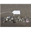 Image 1 : Sterling Silver Charm Bracelet with 22 Charms