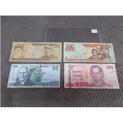 Foreign Currency - Jamaica, Dominicana, Thailand & Dominicana