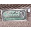 Image 1 : 1967 Canadian Centennial 1 Dollar Bill