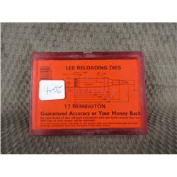 Lee 17 Remington 2 Die Set with Shell Holder Appear New