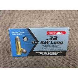 Aguila 32 S&W Long - Box of 50
