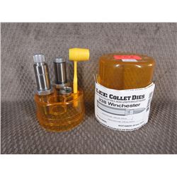 Lee Collet Dies 338 Winchester 2 Die Set with Shell Holder