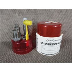 Lee 6.5X55 Swedish Mauser 3 Die Set with Shell Holder