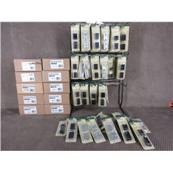 Dispay Rack of Weaver Bases & Extra Inventory