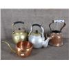 Image 1 : 4 Metal Tea Pots