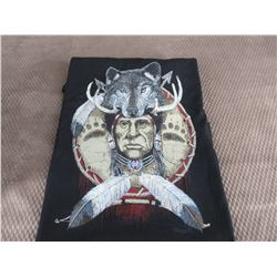 New Wolf T-Shirt Black XL Made In Canada