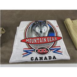 New Wolf T-Shirt Grey XXL Made In Canada