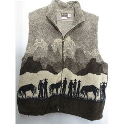 New Outback Western Fleece Vests LG Made In Canada