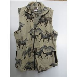 New Outback Western Fleece Vests LG Made In Canada