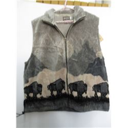 New Outback Western Fleece Vests MD Made In Canada