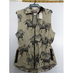 New Outback Western Fleece Vests LG Made In Canada