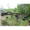 Image 2 : Gooseneck Trailer Frame & Chassis 12' Tandem Fixer Upper - No Deck