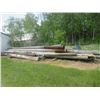 Image 1 : 20 Items - 10- 30' Plus Treated Hydro Poles 10 Approx 1/2 size 12' to 20' , 2 PPcs Al Pipe Section T