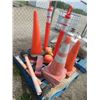 Image 2 : 10 Large Pylons, 15 Small Pylons, Stop Sign, Road Flares