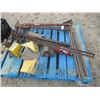 Image 3 : 10 Plus Items- 3 Jackalls, 3 Tire Irons, 3 Sets Tire Wedges, Hydraulic Bottle Jacks