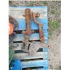 Image 3 : Chains & Hooks, Clevis, 1 Ton Chain Rack, 3 Ball Receiver Hitches, 2 Load Binders