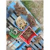 Image 4 : Chains & Hooks, Clevis, 1 Ton Chain Rack, 3 Ball Receiver Hitches, 2 Load Binders