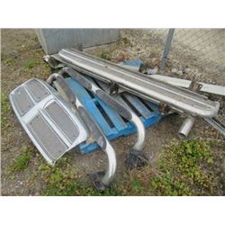 Dodge P/U Front Grill -2 Sets Running Boards