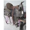 Image 2 : Western Saddle Complete w Blanket & Bridle