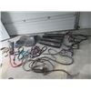 Image 1 : 16 Items - 2 Saddle Blankets, 4 Halters, 8 Leads Breast Pad, Cinch