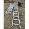 Image 1 : 2 Items - Alum Extension Ladder , Alum Multi Ladder