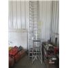 Image 2 : 2 Items - Alum Ext Ladder, Alum Stepper