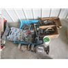 Image 1 : Socket Sets, Wrenches, 3/4" Ratchet, 2 Bench Grinders, Spade Bit, Hammer, Wood Planer