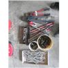 Image 1 : Impact Sockets 1/2", 2 Bolt Cutters, 40 Wrenches 3/8" Sockets, Bid Daddy Riviter