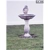Image 1 : Garden Bird Bath with Angel on Ornate base
