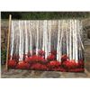 Image 1 : Decorative Painting of Birch Trees
