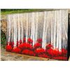 Image 3 : Decorative Painting of Birch Trees