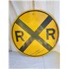 Image 1 : Vintage Railroad Crossing Sign