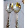 Image 1 : Sterling Silver Serving Spoon and Serving Fork