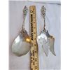 Image 3 : Sterling Silver Serving Spoon and Serving Fork