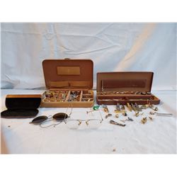 Estate Cufflinks and Glasses