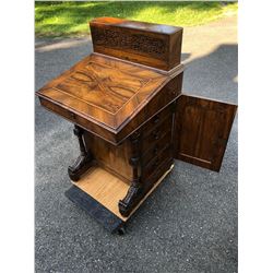 Burl Wood Captain's desk