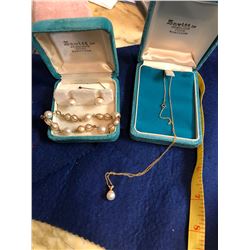 14kt Gold Estate Pearls
