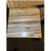 Image 2 : Hitchcock Chair and Marble Top Side Table