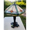 Image 1 : Leaded Glass Table Lamp