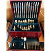 Image 1 : Gold Plated Flatware Set