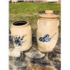 Image 1 : Vintage Stoneware Crock and Butter Churn