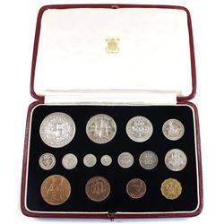 Great Britian 1937 15-coin Specimen Set commemorating King George the 6th. Coins come in Original Di